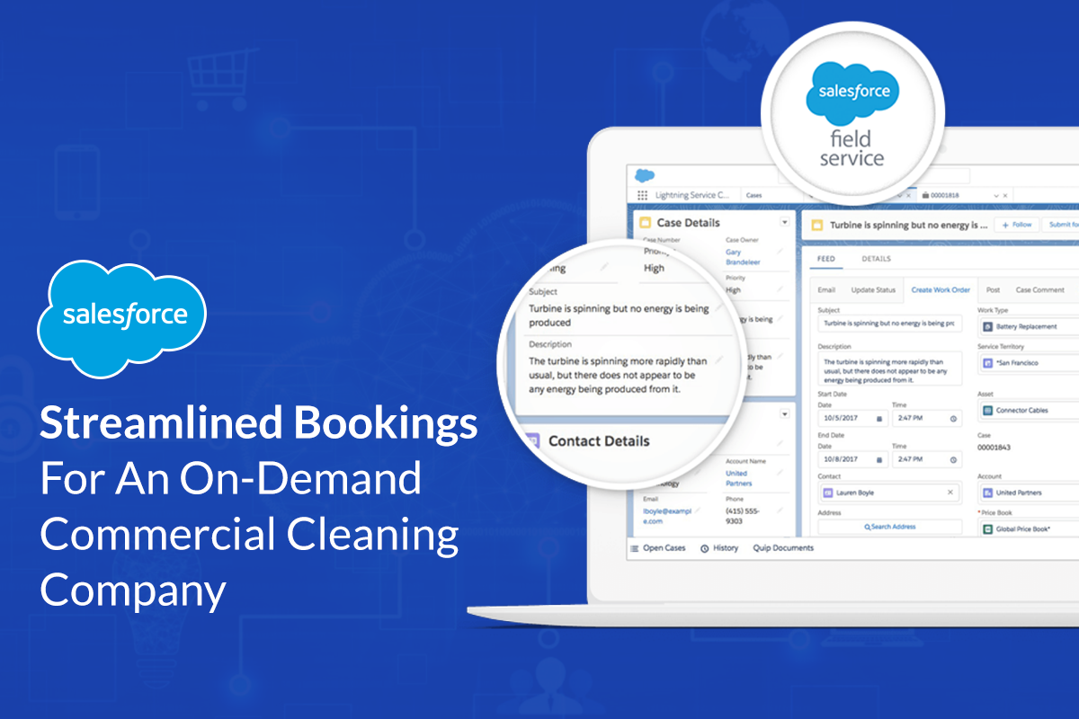 Streamlined Bookings For An On-Demand Commercial Cleaning Company