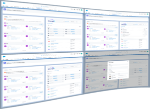 Storage plus integration with salesforce dashboards