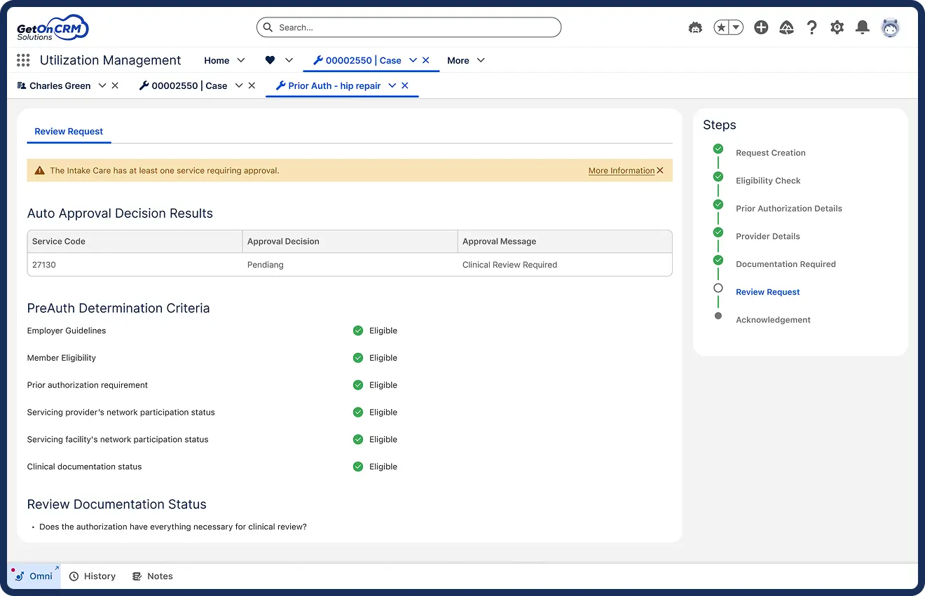 Utilization Management - Case-2
