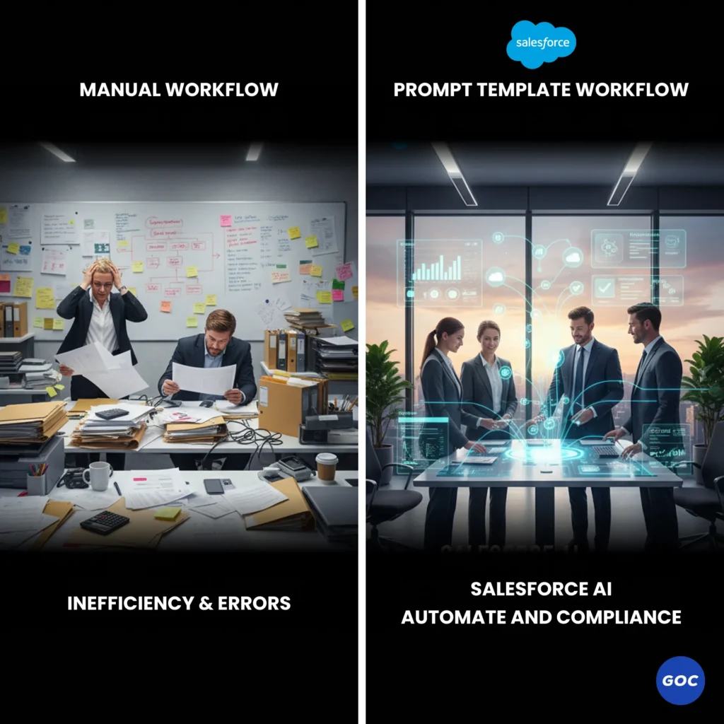 before-after-salesforce-prompt-templates-case-resolution