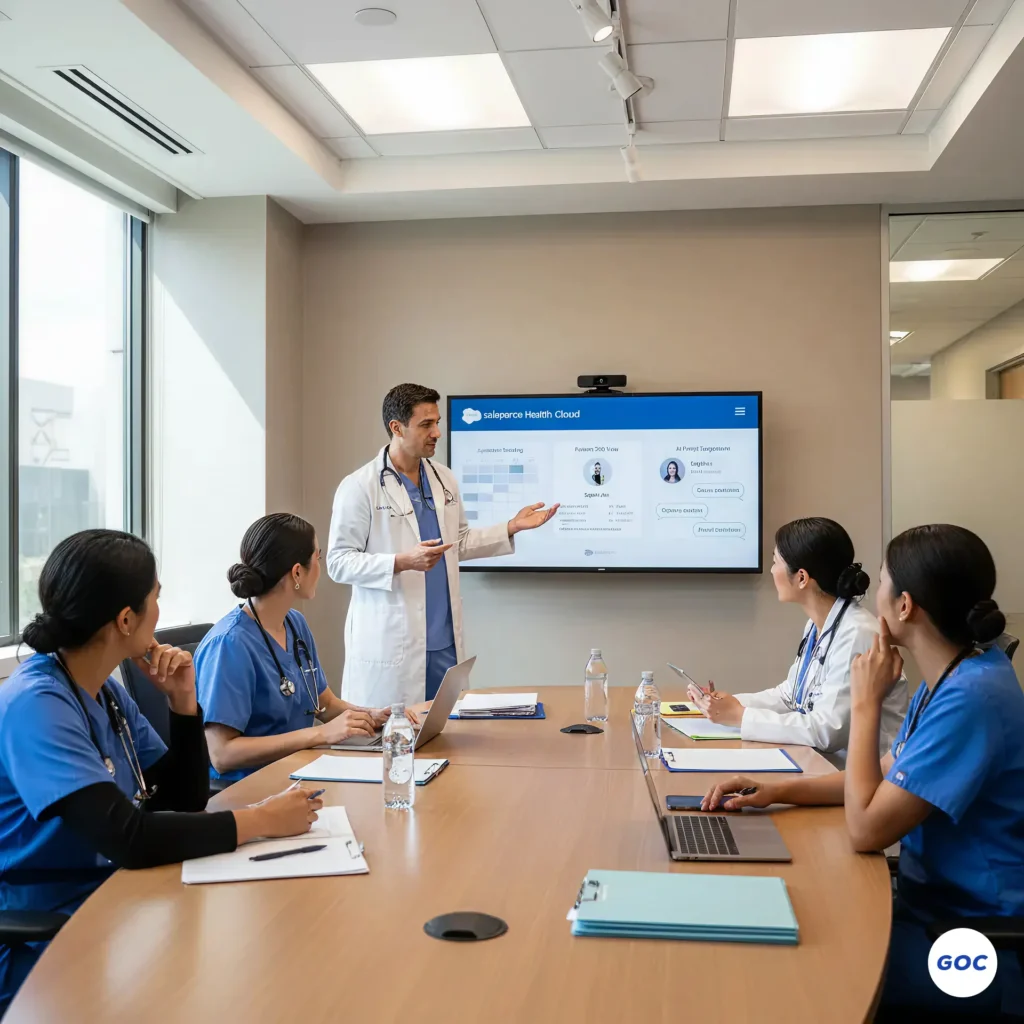 Salesforce Health Cloud improving patient engagement and clinical workflows
