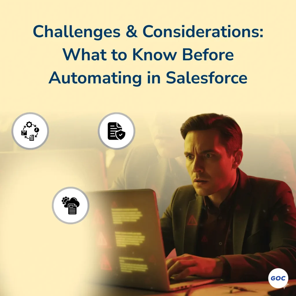 Salesforce automation challenges including data quality, integration complexity, and user adoption issues