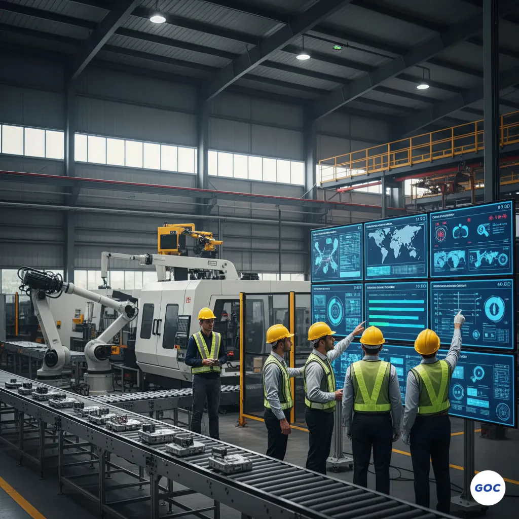 Salesforce Manufacturing Cloud optimizing supply chain operations and predictive maintenance