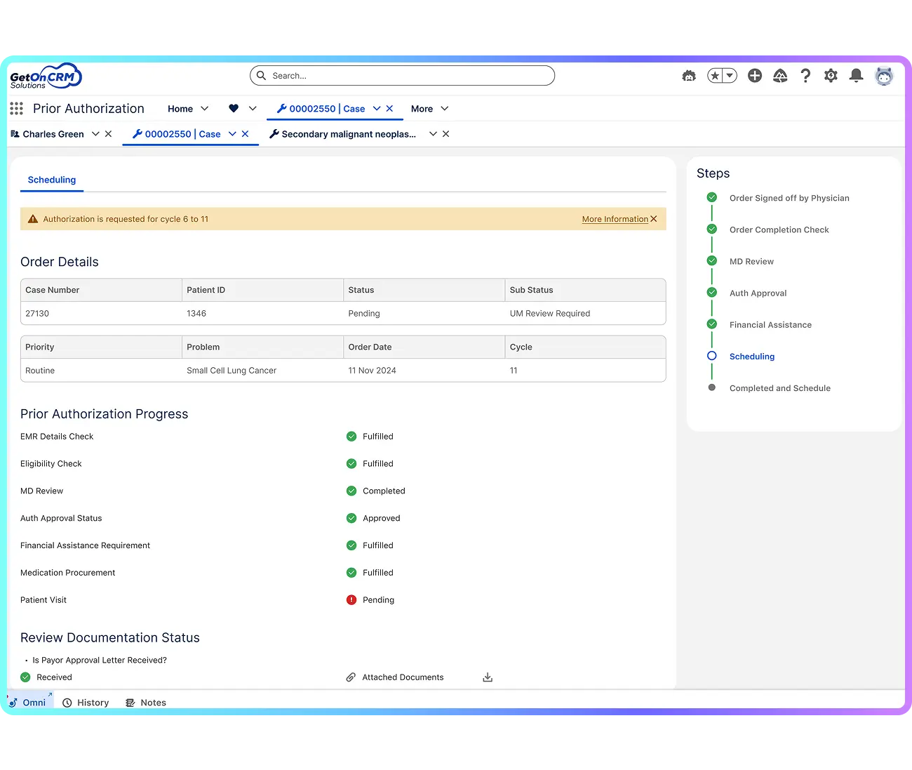 Prior Authorization - Dashboard 2