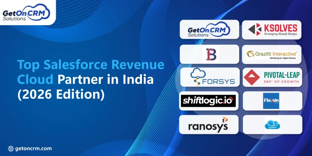 Top Salesforce Revenue Cloud Partners in India (2026 Edition)