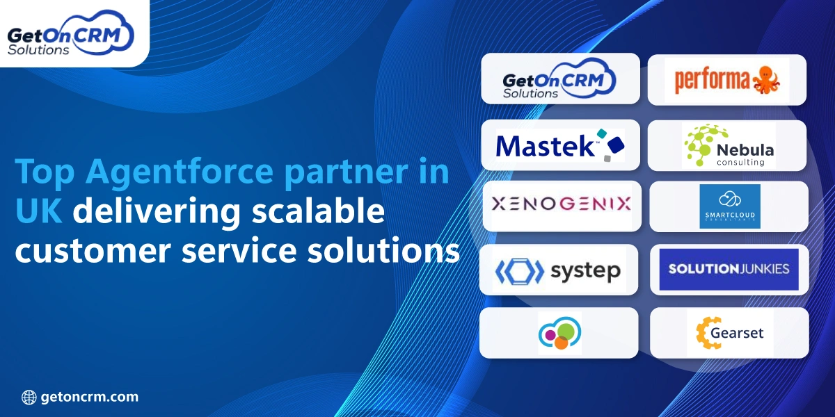 Top Agentforce partner in UK delivering scalable customer service solutions