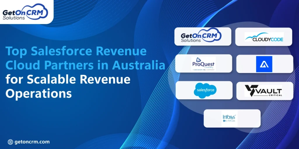 Top Salesforce Revenue Cloud Partners in Australia for Scalable Revenue Operations