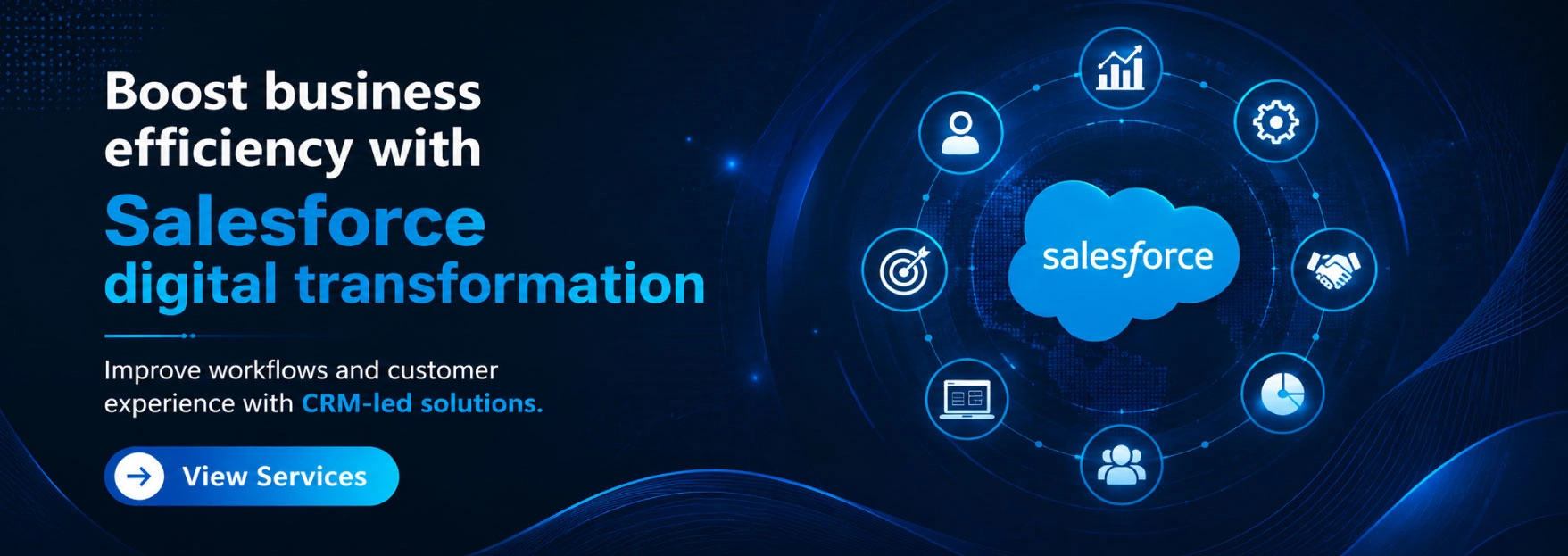Boost business efficiency with Salesforce digital transformation