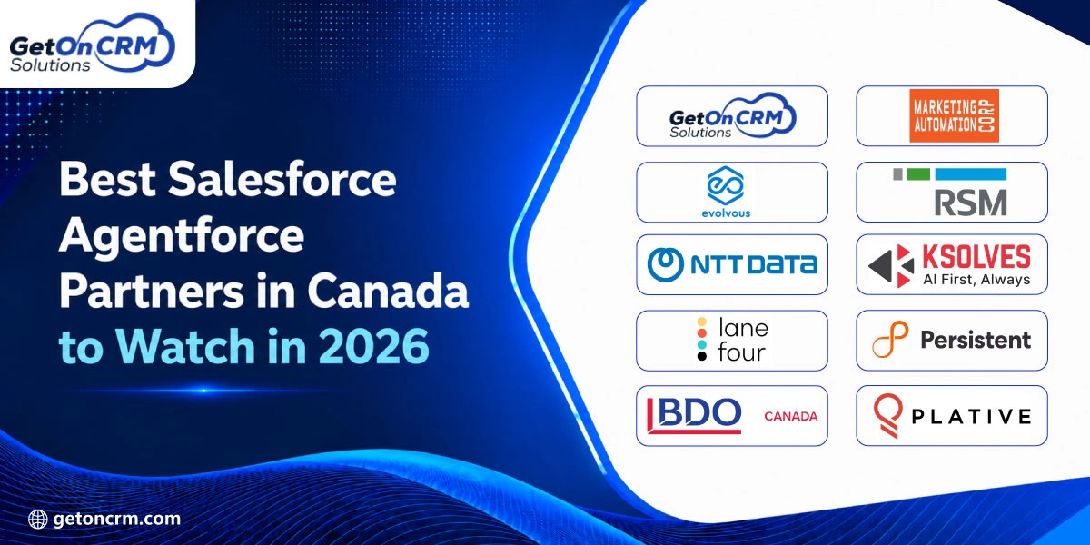 Best Salesforce Agentforce Partners in Canada to Watch in 2026