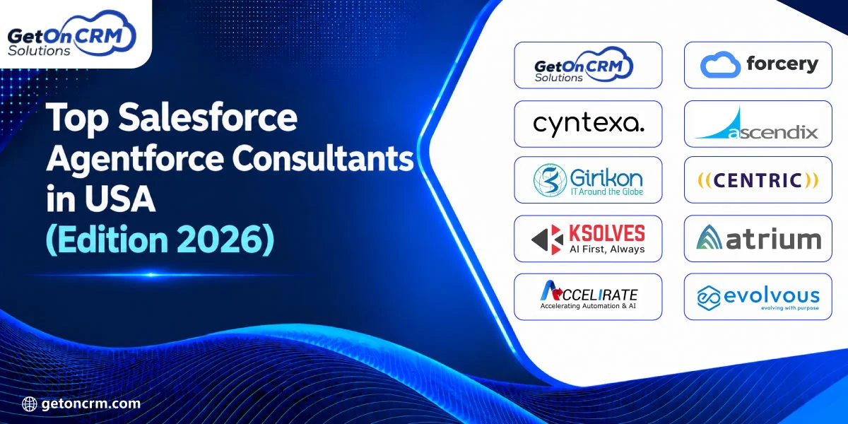 Top Salesforce Agentforce Consultants in USA (Edition 2026)